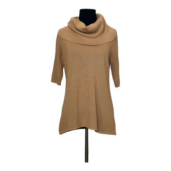 Dana Buchman brown short sleeves cowl neck sweater size small - Picture 7 of 11